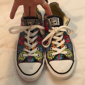 Hand painted Converse